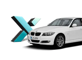 Стекло фары BMW 3-er E90/E91 ксенон ZKW 2005-2012