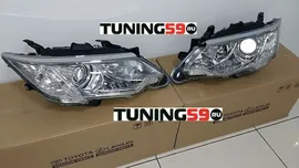Штатные фары (под ксенон), Toyota Camry v55 2015-