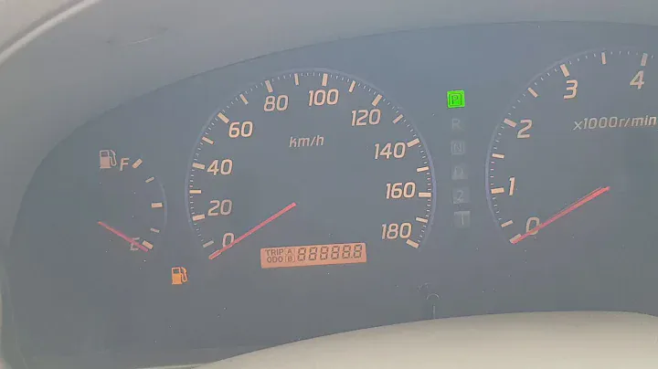 Проверка приборной панели Nissan Presage U30