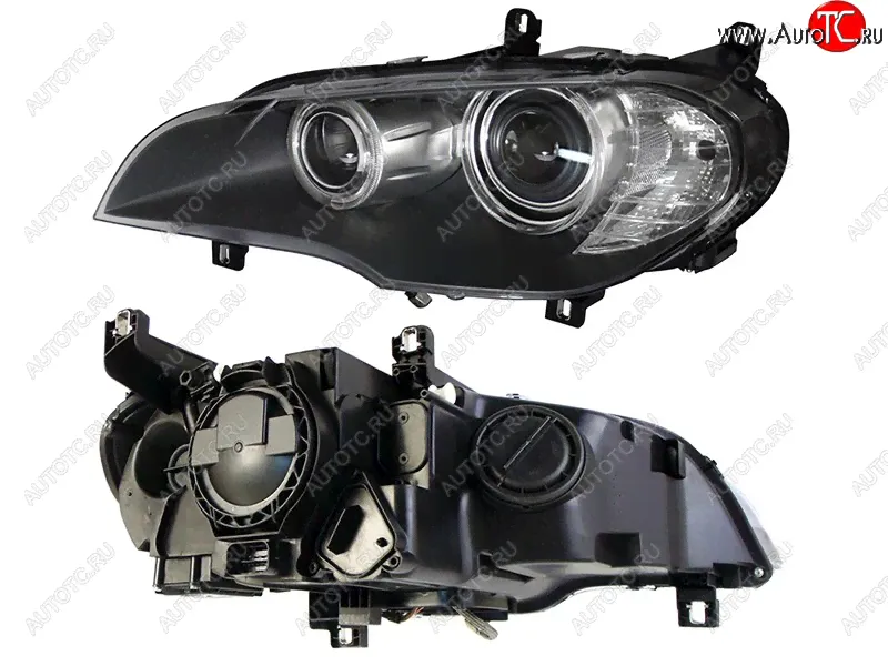 Левая фара (ксенон) SAT (AFS, под ксенон) BMW X5 E70 (2006-2010)-0