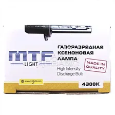 Лампа ксенон MTF, цоколь H11, 4300K, 12v/35w