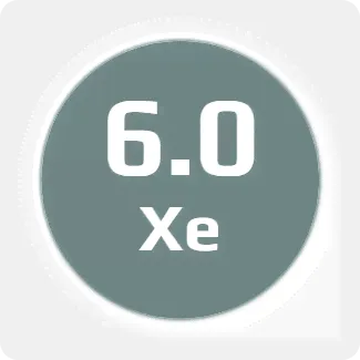Ксенон (Xe) 6.0 (99,9999%) в баллоне 50л