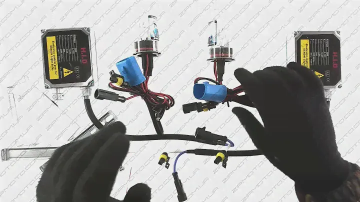 Ксенон авто HB5 9007 DC 6000K 35W галоген арт:109...