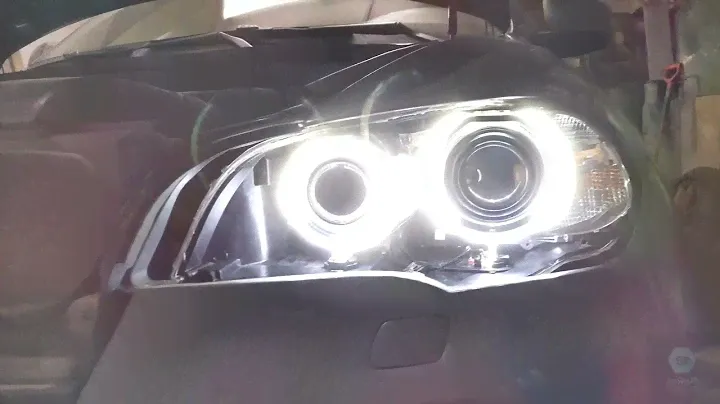 BMW X5 E70 ремонт глаза + BILED 2 Чипа