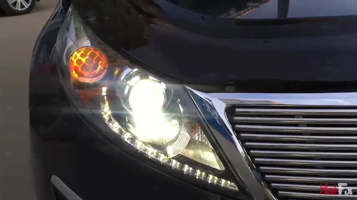 Kia Sportage headlights retrofit