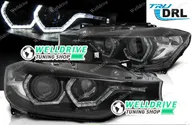 Фары BMW F30 F31 AFS ксенон черные