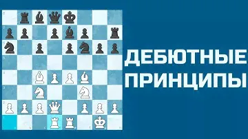 Шахматы для начинающих. Дебютные принципы обучение