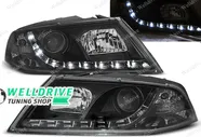 Фары Skoda Octavia 2 A5 04-08 дорест ксенон черн