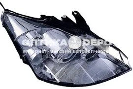 FOCUS {ST170} фара передняя левая (ксенон) под корректор, линзованная (DEPO) для FORD FOCUS