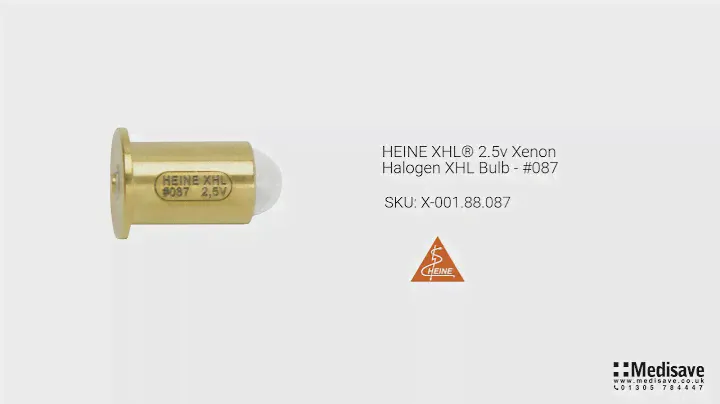 HEINE XHL 2 5v Xenon Halogen XHL Bulb 087 X 001 88 087