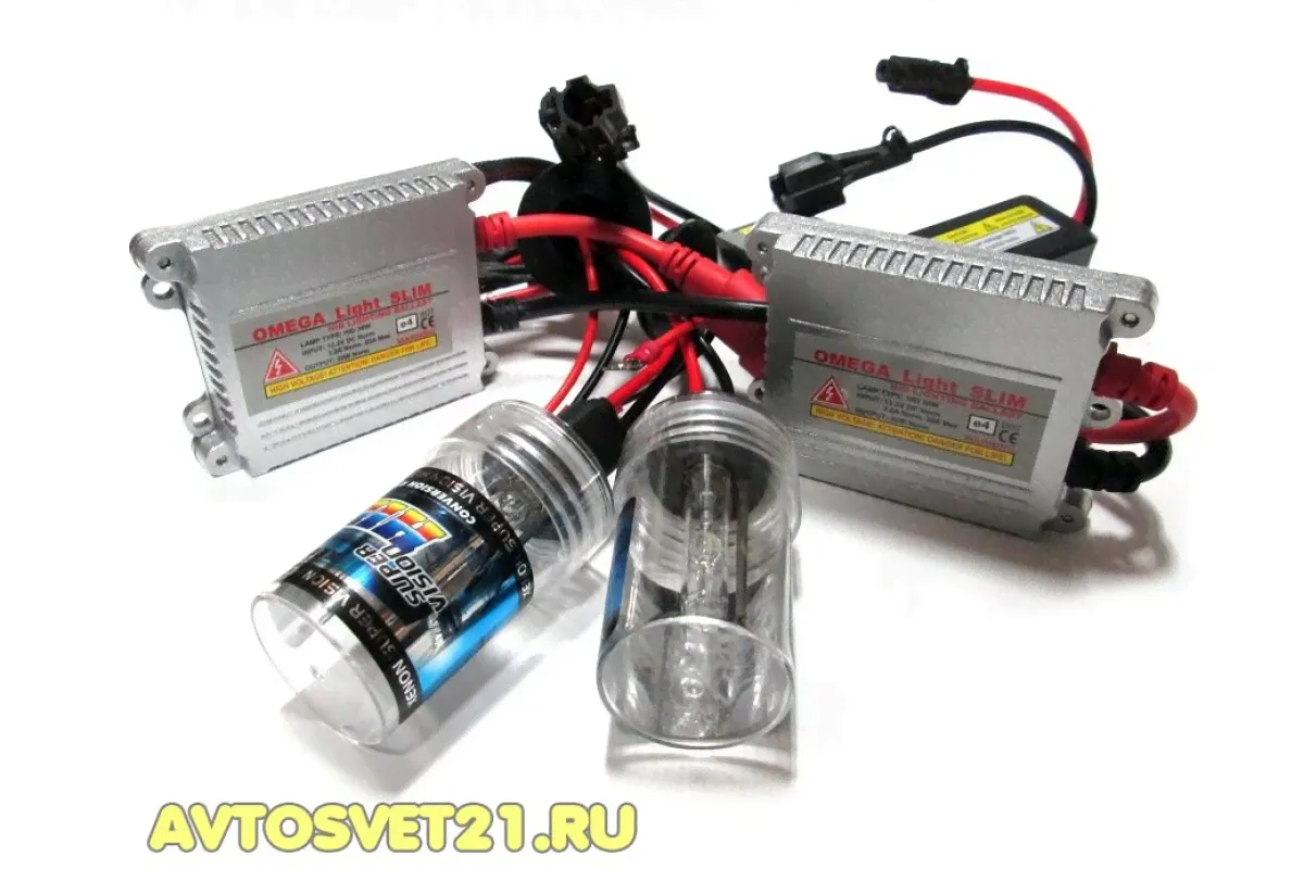 Ксенон Omega Light Slim DC (Комплект)