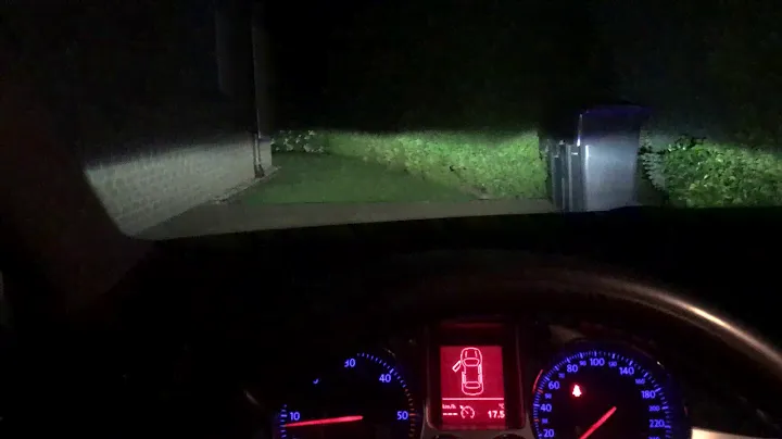 Passat B6 2.0 TDI BMR Start & Xenon Test