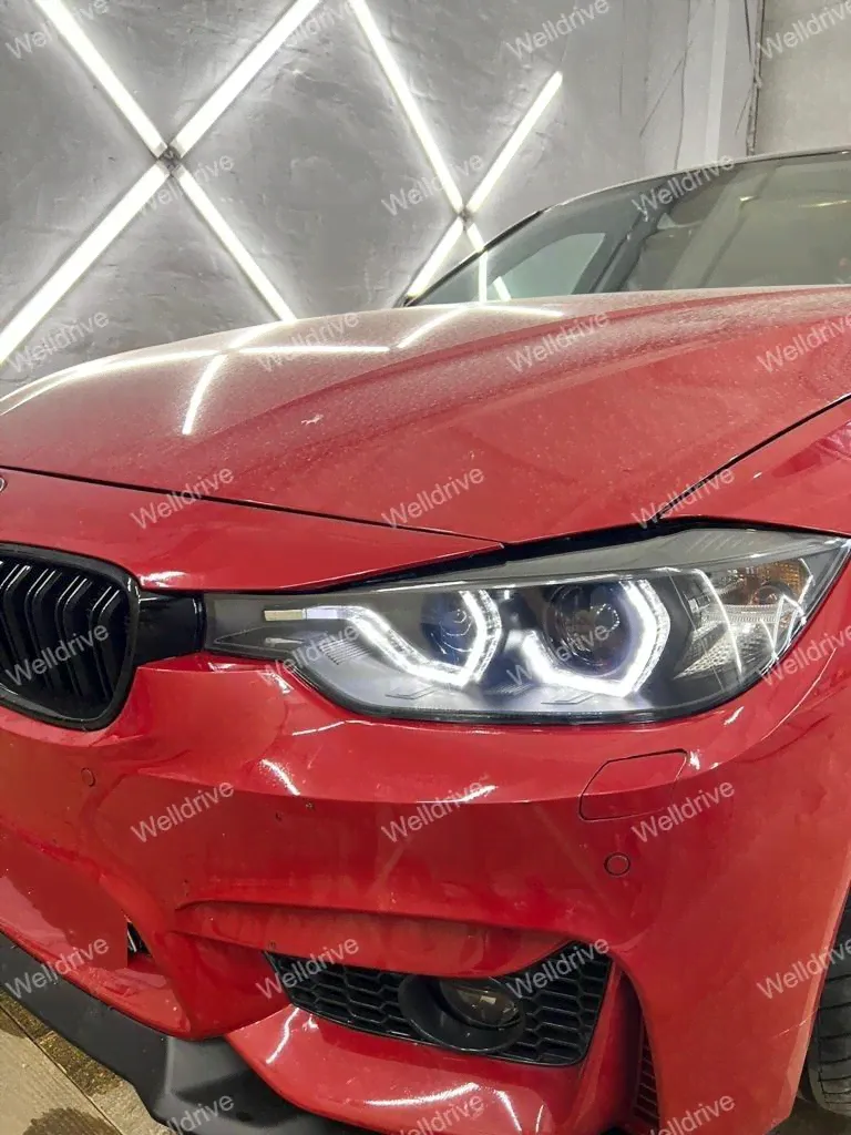 Фары BMW F30 F31 AFS ксенон черные-4