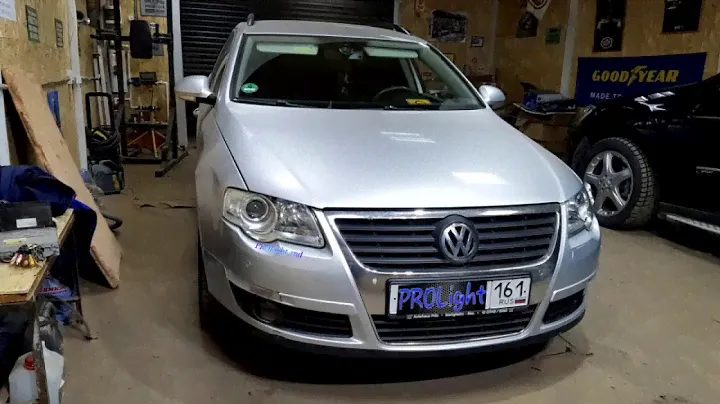 Volkswagen Passat. Решение проблемы освещения. Hella 3R и скрытая установка ксенона.