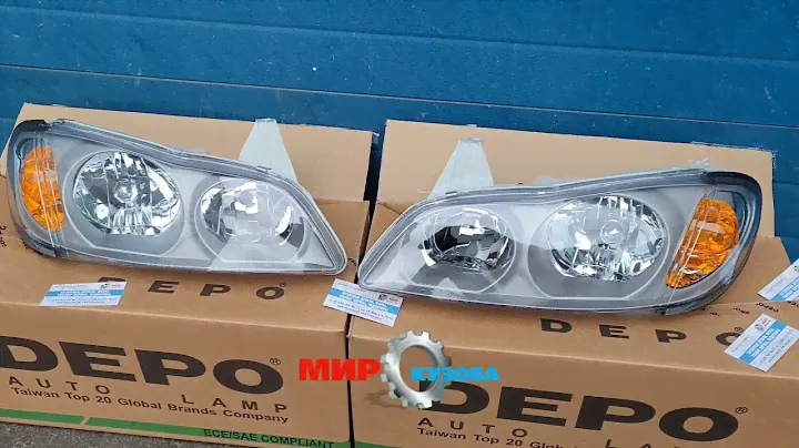 Nissan Maxima A33 Qx33 33 фары передние новые depo Ниссан Максима а33. МирКузова